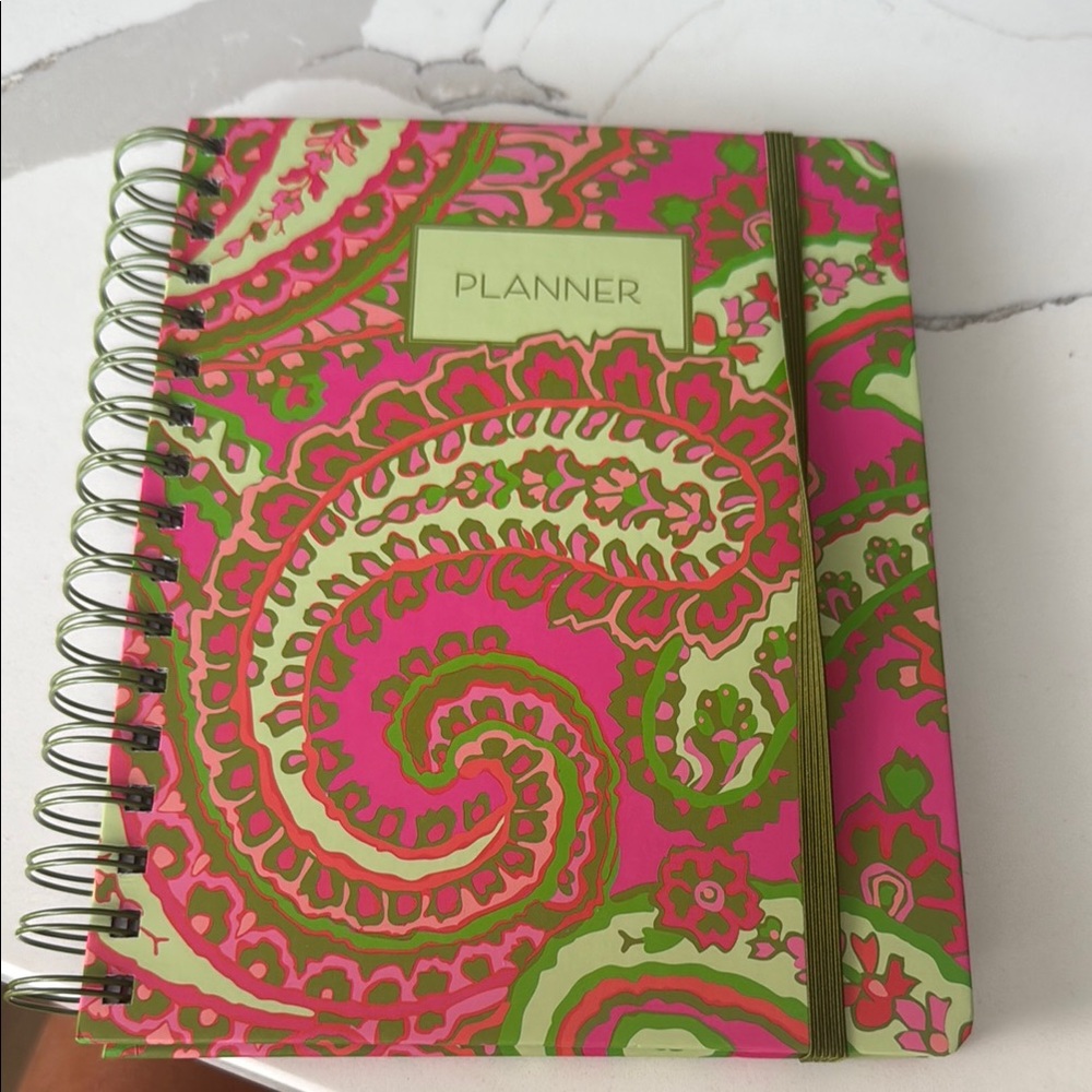 Colorful Paisley Spiral Planner Vera Bradley